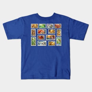 Vintage Post Collection Kids T-Shirt